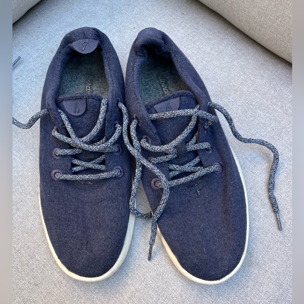 Allbirds Wool Runners, Mens 10, Navy